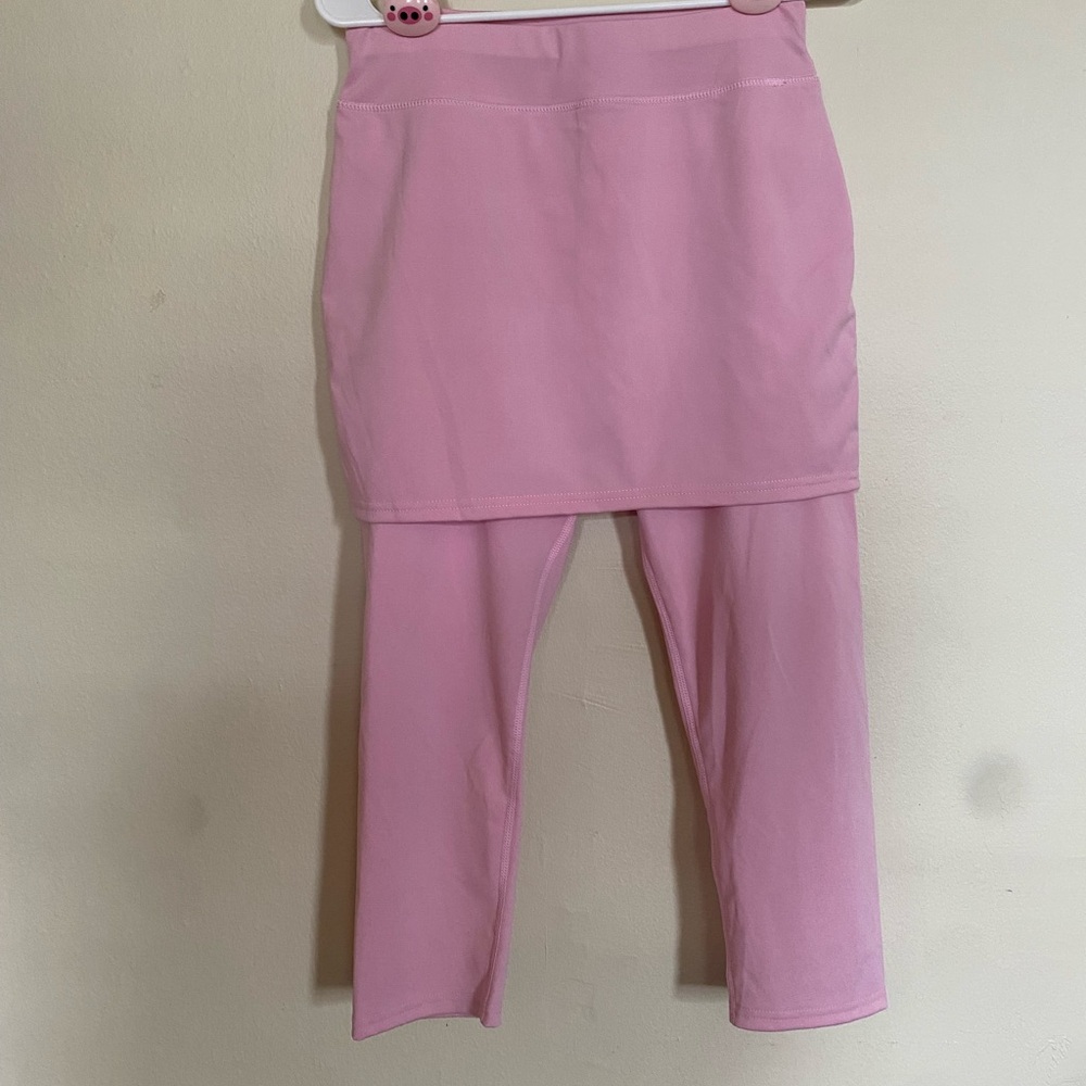 Baby Pink Tennis Skirt with Leggings Size M